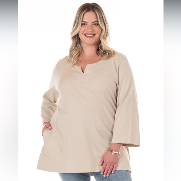 Fresh Produce Women’s Plus Size Jersey Tunic NWT - Picture 1 of 5